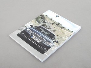 ES#241063 - 01412600318 - E90 Owners Manual - 2009 - For vehicles with out I drive - Genuine BMW - BMW