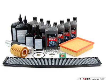ES#2722902 - E46IN2ENLV - Inspection II Service Kit - Includes all parts required to perform your Inspection II service. - Genuine BMW - BMW