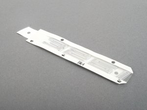 ES#79245 - 51147025251 - E46 325i Sedan Trunk Emblem - Includes adhesive backing for easy installation - Genuine BMW - BMW