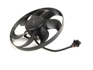 ES#404163 - 6X0959455F - Primary Fan Assembly - 345MM - Main fan responsible for pulling air through your radiator. - Genuine Volkswagen Audi - Audi Volkswagen