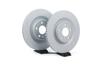 ES#2597382 - 4H0615601HZIMKT - Rear Brake Rotors - Pair (330x22) - Featuring Zimmermann's "Coat Z" coating for corrosion resistance - Zimmermann - Audi