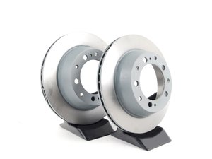 ES#2538943 - 94435204102KT - Rear Brake Rotors - Pair 11.37" (289mm) - Rear axle fitment - Both left and right - Sebro - Porsche