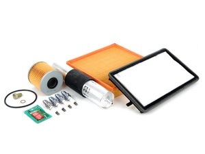 ES#2723093 - M44INS2DgKT - "Dry" Inspection II Service Kit - Includes spark plugs and all filters - add your preferred fluids for a complete service - Genuine BMW - BMW