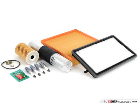 ES#2723096 - M44INS2DgKT2 - "Dry" Inspection II Service Kit - Includes spark plugs and all filters - add your preferred fluids for a complete service. - Genuine BMW - BMW