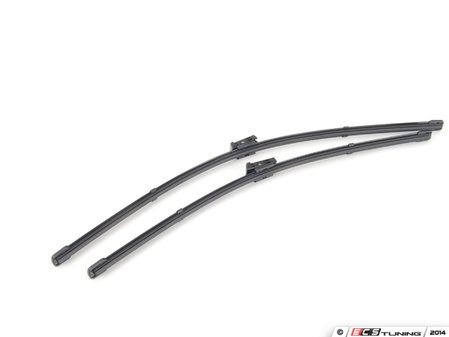 ES#2564685 - 8F1998002A - Front Aero Wiper Blade Set - Clear up streaks & improve rainy day visibility - Genuine Volkswagen Audi - Audi