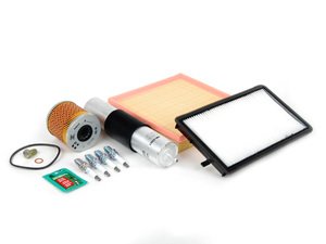 ES#2723025 - E36M42IN2dKT - "Dry" Inspection II Service Kit - Includes spark plugs and all filters - add your preferred fluids for a complete service. - Assembled By ECS - BMW
