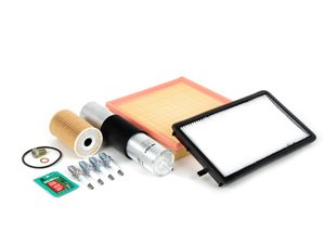 ES#2723028 - E36M42IN2PLcdKT - "Dry" Inspection II Service Kit - Includes spark plugs and all filters - add your preferred fluids for a complete service. - Assembled By ECS - BMW