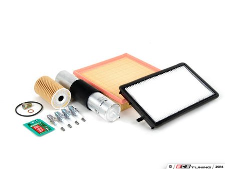 ES#2723028 - E36M42IN2PLcdKT - "Dry" Inspection II Service Kit - Includes spark plugs and all filters - add your preferred fluids for a complete service. - Assembled By ECS - BMW