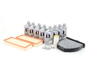 ES#2717992 - 2730940404KT1 - C300 4Matic 'B' Service Kit - Everything you need to perform a 'B' service - Genuine Mercedes Benz - Mercedes Benz