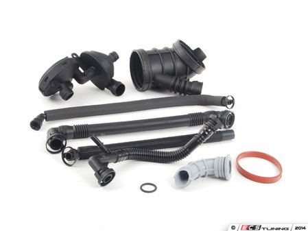 ES#2603042 - E46M54OSW3KT - Oil Separator Kit - Level 2 - A truly complete kit for oil separator system maintenance - Assembled By ECS - BMW