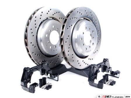 ES#250779 - e46cslfbk - CSL Brake Upgrade Kit (345x28) - Go from stock (328mm) to CSL (345mm) in one hour, no bleeding required - Genuine BMW - BMW