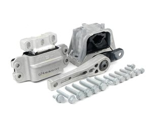 ES#2597434 - 1K0199555APKT - ECS Ultimate Drivetrain Mount Kit - Automatic Tansmission - Includes engine and transmission mounts with all the necessary hardware - Assembled By ECS - Volkswagen