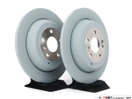 ES#2681404 - 1644231212KT1 - Rear Brake Rotors - Pair - Does not include new rotor securing screws - Genuine Mercedes Benz - Mercedes Benz