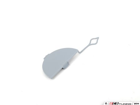 ES#76245 - 51127048261 - Primed Rear Tow Hook Cover - Priced Each - Snaps into the rear passenger side bumper - Genuine MINI - MINI