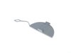 ES#76245 - 51127048261 - Primed Rear Tow Hook Cover - Priced Each - Snaps into the rear passenger side bumper - Genuine MINI - MINI
