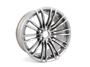 ES#2575496 - 36112284250 - F10 M5 19" M Double Spoke Style 345 Wheel - Priced Each - 19x9 ET32 CB 72.6mm - Genuine BMW - BMW