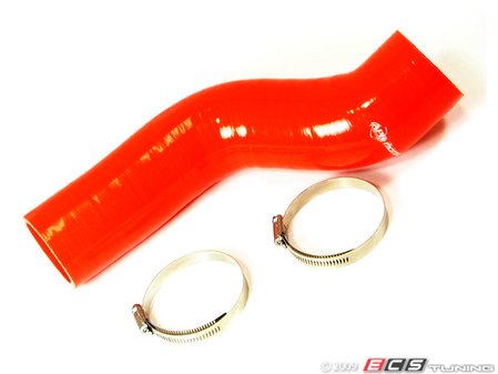 ES#5877 - MS100007r - Throttle Body Hose - Red - (NO LONGER AVAILABLE) - Avoid flex duing high boost situations with this new throttle body hose - APR - 