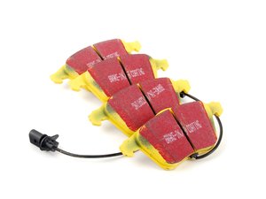 ES#520873 - DP41510R - YellowStuff Performance Front Brake Pad Set - EBC's premium sport street pad that offers high friction levels and heat fade resistance - EBC - Audi