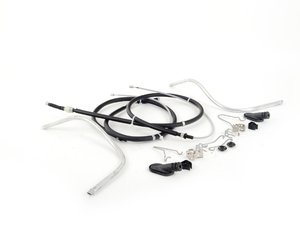 ES#2712939 - 1J0609721AQ - Parking Brake Refresh Kit - All of the components you will need to replace when servicing your parking brake cables - Assembled By ECS - Volkswagen