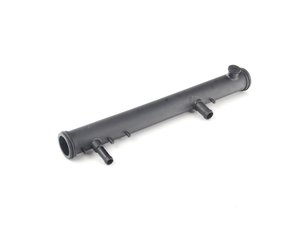 ES#269558 - 022121050A - Water Distribution Pipe - Pipe from back of water pump to thermostat housing, located under intake manifold. Commonly referred to as the crack pipe. - Genuine Volkswagen Audi - Volkswagen