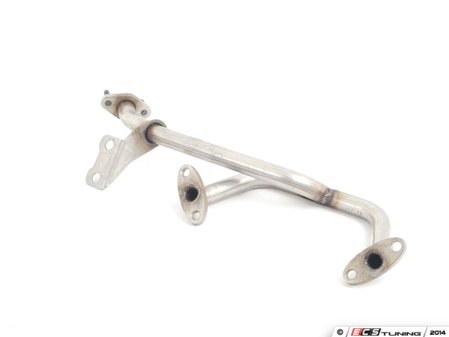 ES#26743 - 11721744253 - Air pump exhaust pipe - Metal pipe which feeds fresh air into your exhaust for improved emissions - Genuine BMW - BMW