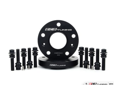 ES#2702495 - 001366ECS23KT - ECS Wheel Spacer Kit - 23mm - Includes one pair of wheel spacers with lug bolts - ECS - Porsche