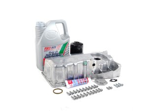 ES#2602537 - 038103603MKT2 - Oil Pan Replacement Kit - Everything required to replace your leaking pan, including the oil change - Assembled By ECS - Audi
