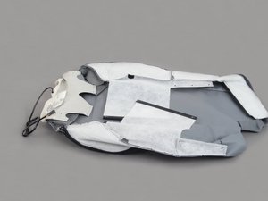 ES#139615 - 52107901219 - E46 M3 Seat back cover - left - Gray driver seat cover - Genuine BMW - BMW