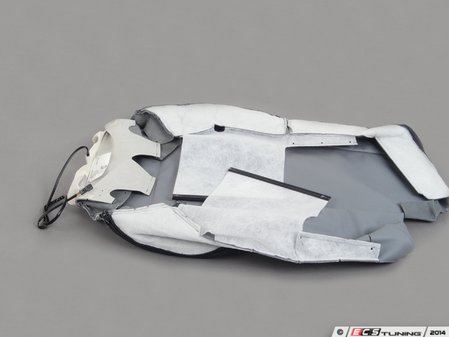 ES#139615 - 52107901219 - E46 M3 Seat back cover - left - Gray driver seat cover - Genuine BMW - BMW