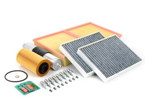 ES#2723766 - E39M5INKT4 - "Dry" Inspection II Service Kit - Includes spark plugs and all filters - add your preferred fluids for a complete service - Assembled By ECS - BMW
