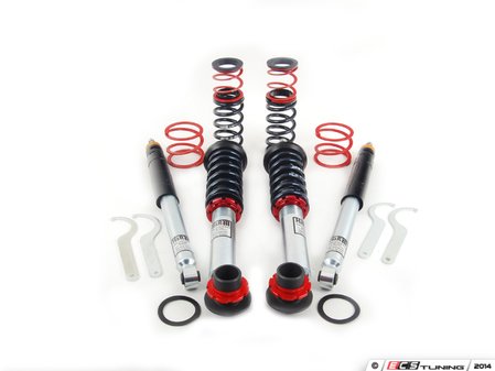 ES#2718830 - RSS13019-1 - RSS+ Coilover System - Damping Adjustable Shocks - Ultimate motorsport coilover - Average lowering 1.5"-2.7"F 1.4"-2.7"R - H&R - Audi