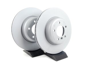 ES#2102493 - 34116778647 - Front Brake Rotors - Pair (338x26) - Zimmerman brand featuring "Coat Z- Anticorrosion" - Zimmermann - BMW