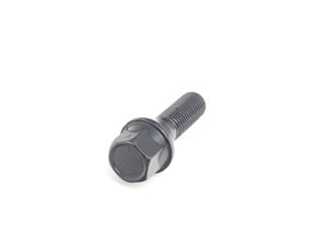 ES#2723095 - B30-ZNNITT - Conical Seat Wheel Bolt - 12x1.5x30mm - Priced Each - Black zinc coated bolts to secure your wheels - ECS - BMW Volkswagen MINI