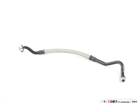 ES#23985 - 11427504295 - E53 Oil Line - Outlet - From the connection flange to the filter housing  - Genuine BMW - BMW