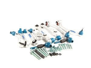 ES#250813 - 4b3498500c - HD Complete Control Arm Kit - (NO LONGER AVAILABLE) - Includes all front control arms, HD tie rod ends & hardware  - Meyle HD - 