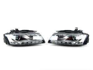 ES#2603242 - 8T0941029ANKT - European Xenon Headlight Set - Improved European beam pattern without amber markers - Genuine European Volkswagen Audi - Audi