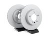 ES#12009 - 7l6698301dkt - Front Brake Rotors - Pair (330x32) - A coated set of rotors to help prevent corrosion - Zimmermann - Volkswagen Porsche