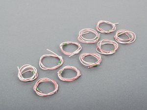 ES#2561482 - 61130006665kt - Bushing Contact With Wire Lead - Pack Of 10 - (NO LONGER AVAILABLE) - 0.75mm - Genuine BMW - 