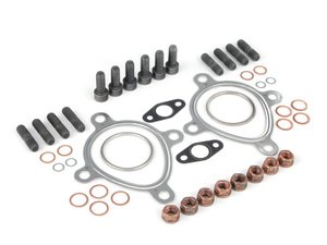 ES#2724103 - RS4KO4INSTKt - K04/K03 Turbocharger Installation Kit - Includes all hardware & gaskets to install turbos - plus turbo mounting bolts - Assembled By ECS - Audi