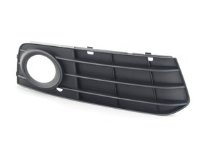 ES#451251 - 8K0807682A01C - Fog Light Grille - Satin Black - Right - Keep your exterior looking clean - Genuine Volkswagen Audi - Audi