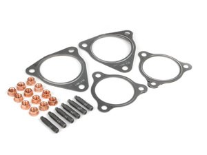 ES#2578795 - 8K0253115AKT5 - Catalytic Converter Installation Kit - Includes the necessary hardware and gaskets to install two catalytic converters - Genuine Volkswagen Audi - Audi