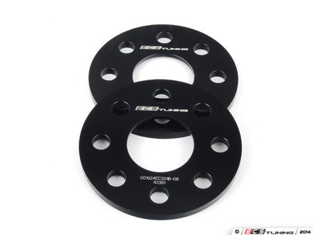 ES#2723051 - 001924ECS01B08KT - ECS Wheel Spacers - 8mm (Pair) - Aluminum wheel spacers, made specifically for your MINI's 4x100 bolt pattern - ECS - MINI