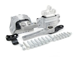 ES#2602135 - 3C0199555AAKT1 - ECS Ultimate Drivetrain Mount Kit - Includes engine and transmission mounts with all the necessary hardware - Assembled By ECS - Volkswagen