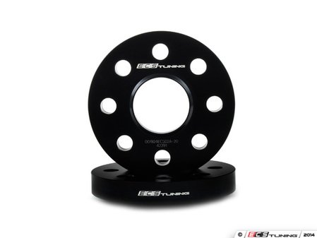 ES#2723054 - 001924ECS02A20KT - ECS Wheel Spacers - 20mm (Pair) - Aluminum wheel spacers, made specifically for your MINI's 4x100 bolt pattern - ECS - MINI