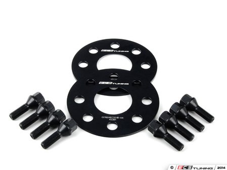 ES#2723067 - 01924ECS01B04KT1 - ECS 4mm Wheel Spacers & ECS Conical Seat Bolt Kit - Aluminum wheel spacers & steel wheel bolt kit made specifically for your MINI's 4x100 bolt pattern - ECS - MINI