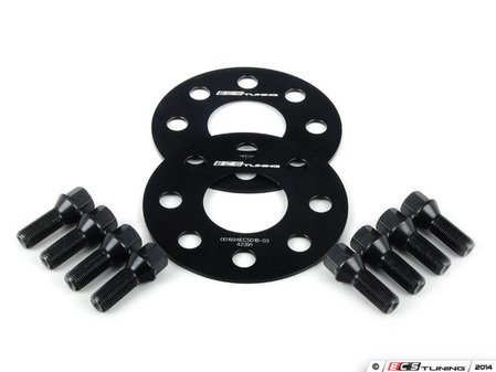 ES#2723077 - 01924ECS01B03KT2 - ECS 3mm Wheel Spacers & ECS Conical Seat Bolt Kit - Aluminum wheel spacers & steel wheel bolt kit made specifically for your MINI's 4x100 bolt pattern - ECS - MINI