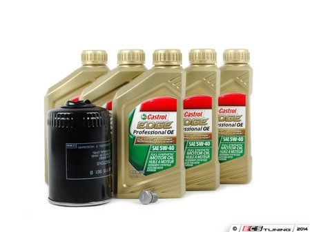 ES#2723826 - 068115561BKT4 - Oil Service Kit - Everything you need to perform an engine oil service - Genuine Volkswagen Audi - Audi