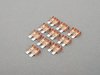 ES#7696 - at05-10 - Standard Blade Style Fuse-5 Amp - Pack of 10 ATO style fuses - Flosser - Audi BMW Volkswagen Mercedes Benz MINI Porsche