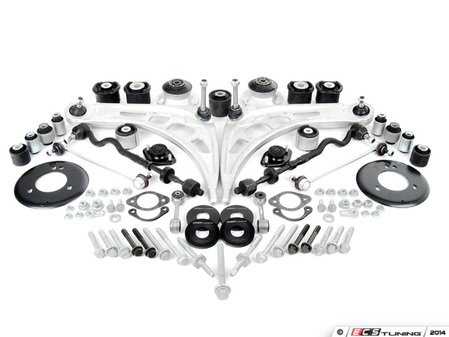ES#2642730 - E463112-LVL3 - Front And Rear Suspension Refresh Kit - Level 3 - Complete front and rear suspension rebuild kit - with high quality aftermarket components - Assembled By ECS - BMW