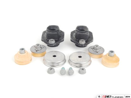 ES#2684818 - 33526768544KT2 - Rear Upper And Lower Shock Mount Kit - Includes all the necessary mounts to install new rear shocks - Assembled By ECS - BMW